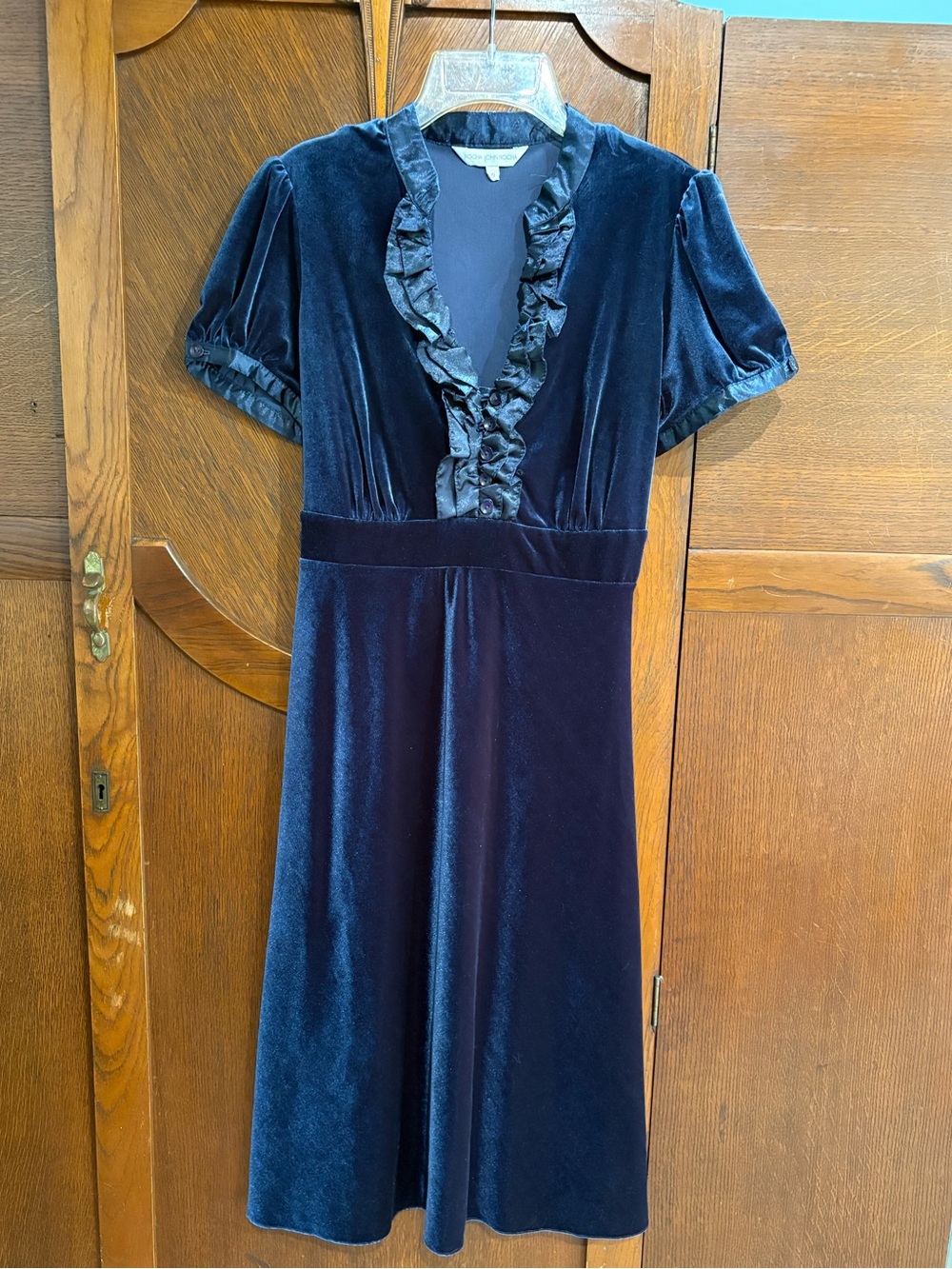 Velveteen dress by John Rocha, size 6